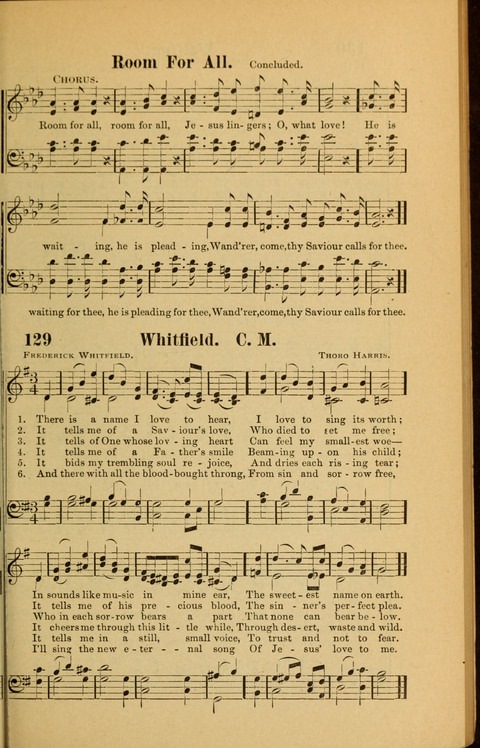 Echoes of Paradise: a choice collection of Christian hymns suitable for Sabbath schools and all other departments of religious work page 127