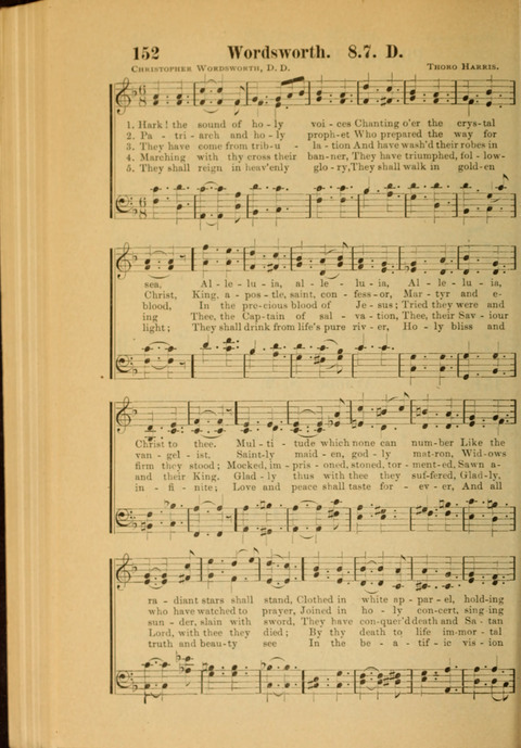 Echoes of Paradise: a choice collection of Christian hymns suitable for Sabbath schools and all other departments of religious work page 150