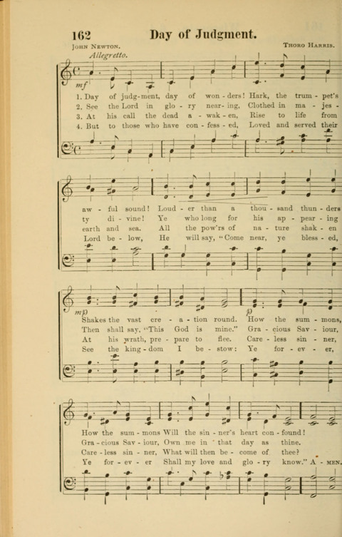 Echoes of Paradise: a choice collection of Christian hymns suitable for Sabbath schools and all other departments of religious work page 160