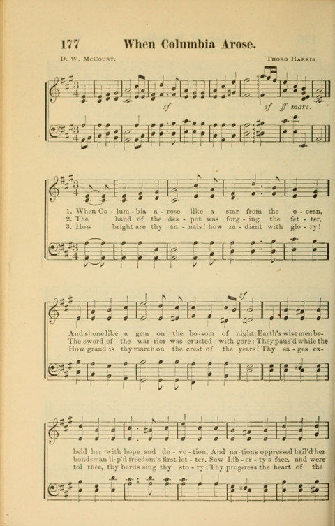 Echoes of Paradise: a choice collection of Christian hymns suitable for Sabbath schools and all other departments of religious work page 176