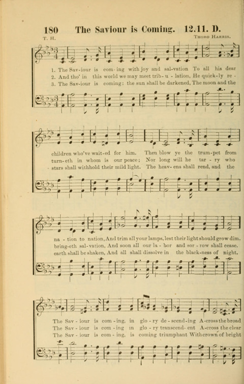 Echoes of Paradise: a choice collection of Christian hymns suitable for Sabbath schools and all other departments of religious work page 180