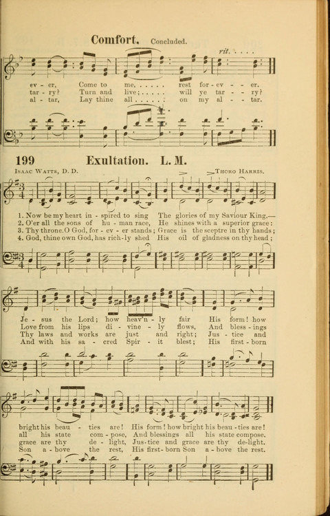 Echoes of Paradise: a choice collection of Christian hymns suitable for Sabbath schools and all other departments of religious work page 201