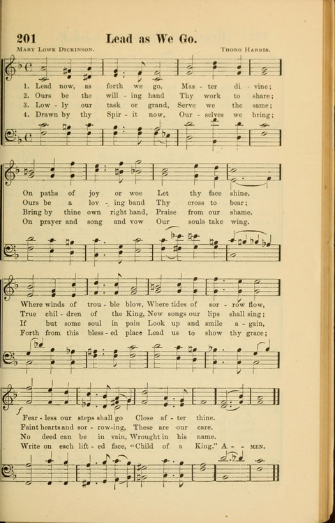 Echoes of Paradise: a choice collection of Christian hymns suitable for Sabbath schools and all other departments of religious work page 203