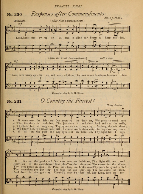 Evangel Songs: words and music, suitable for all services of sacred song page 189
