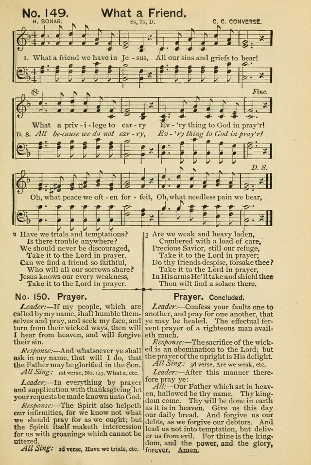 Excellent Songs: for the Church and Sunday School page 123