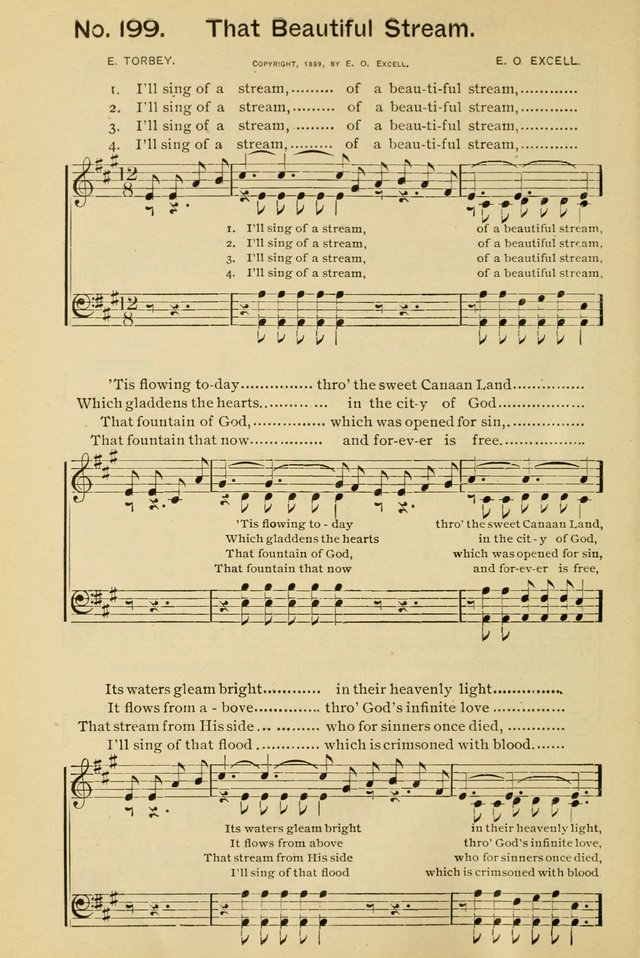 Excellent Songs: for the Church and Sunday School page 146