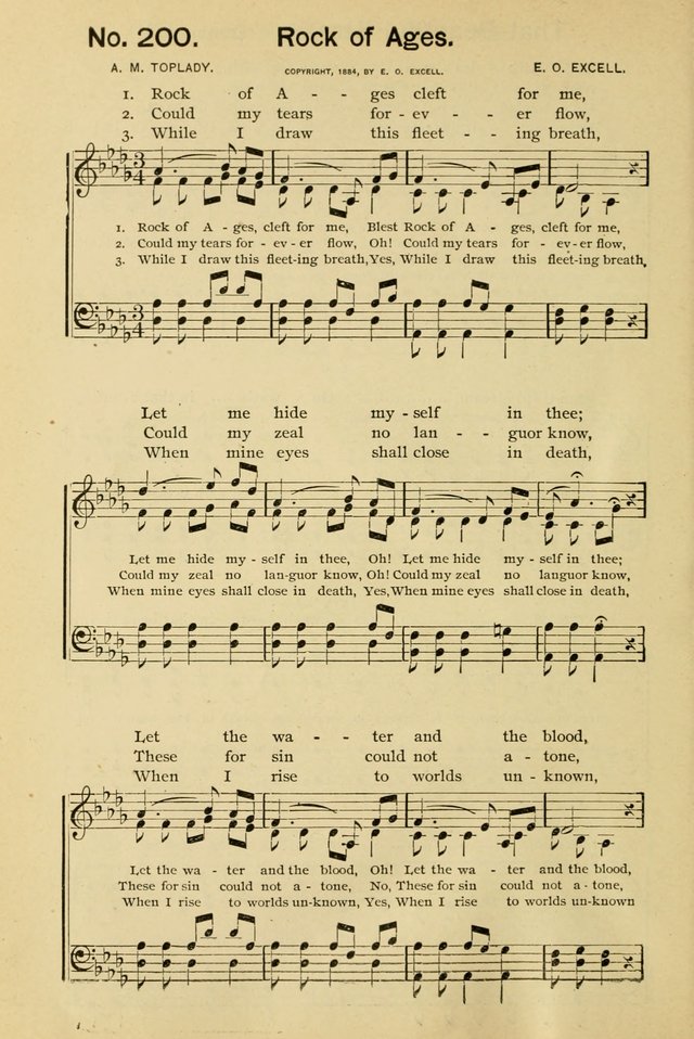 Excellent Songs: for the Church and Sunday School page 148