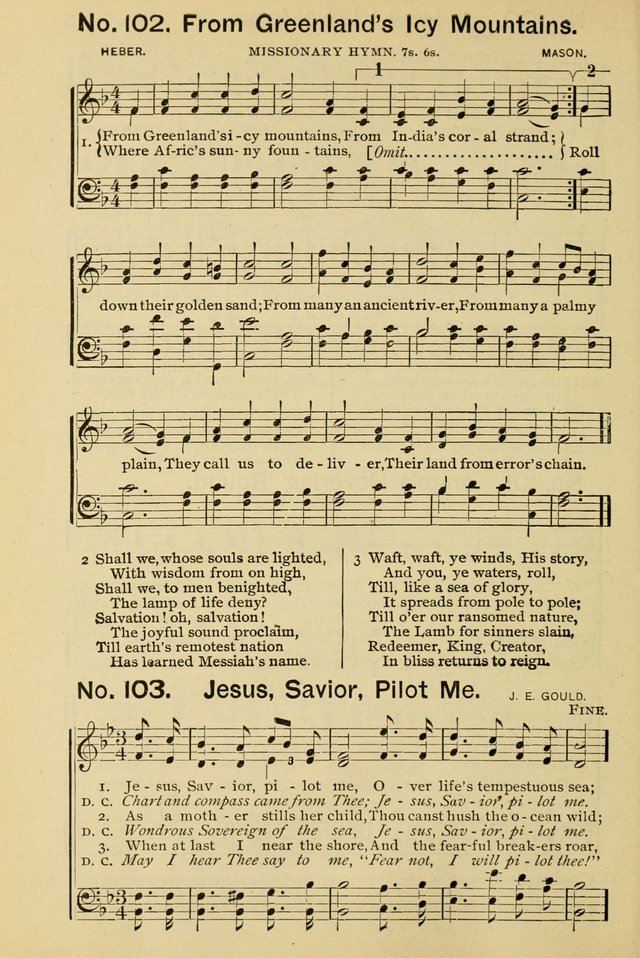 Excellent Songs: for the Church and Sunday School page 96