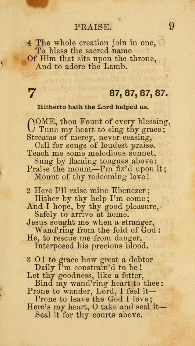Familiar Hymns for Social Meetings page 14