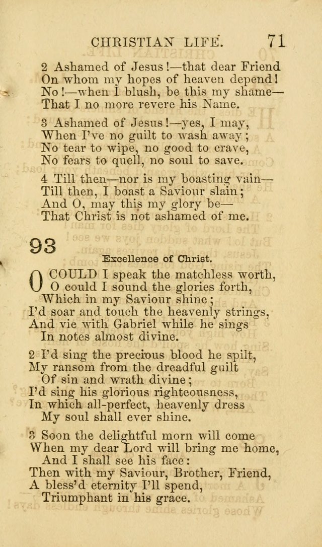 Familiar Hymns for Social Meetings page 76
