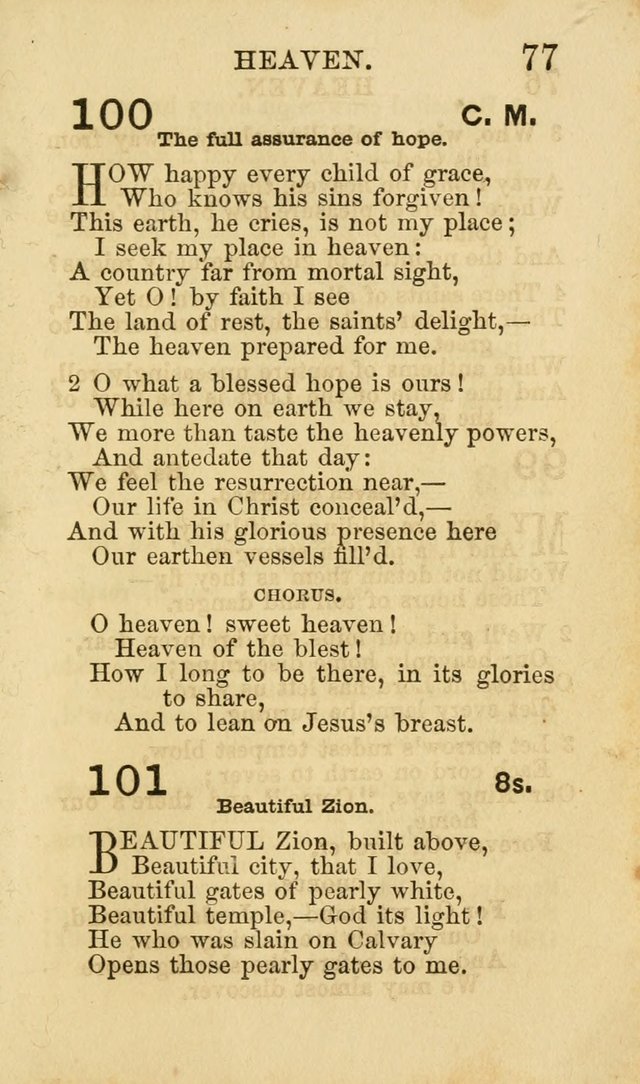 Familiar Hymns for Social Meetings page 82