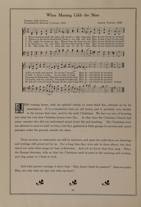 Famous Hymns: with stories and pictures page 20