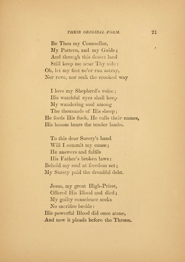 Favorite Hymns: in their original form page 21