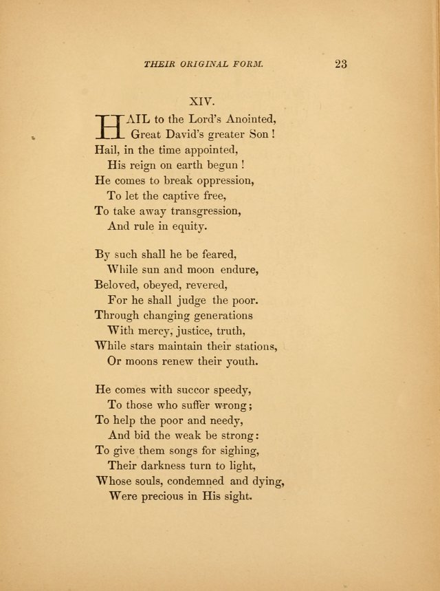 Favorite Hymns: in their original form page 23
