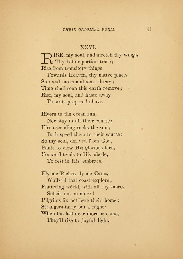 Favorite Hymns: in their original form page 41