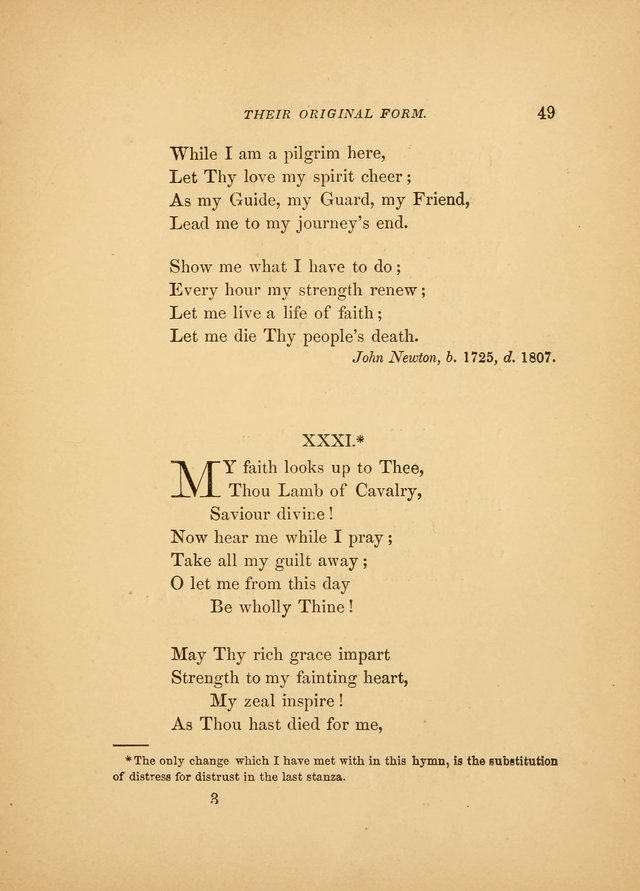 Favorite Hymns: in their original form page 49