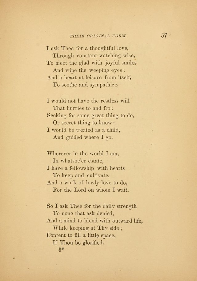 Favorite Hymns: in their original form page 57