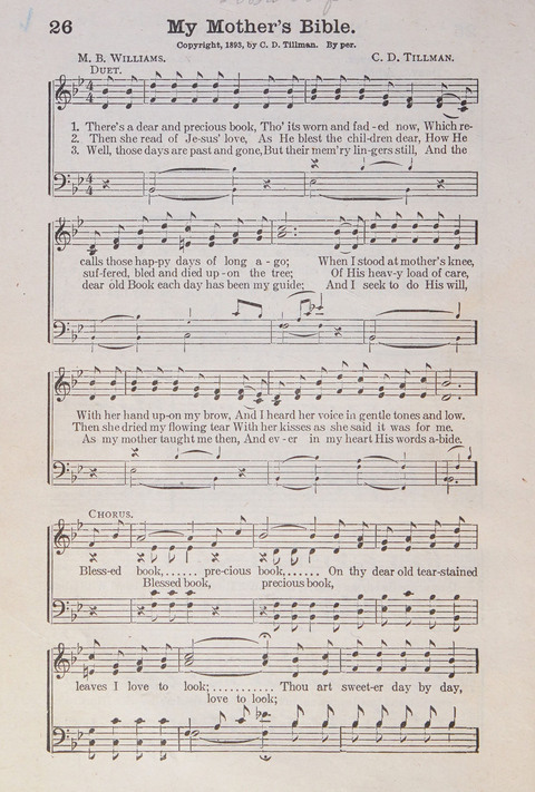 Favorite Solos: a compilation of solos, duets, trios and quartets page 26