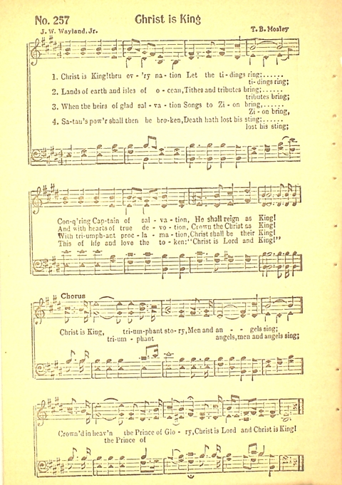 Favorite Songs and Hymns: a complete church hymnal page 251