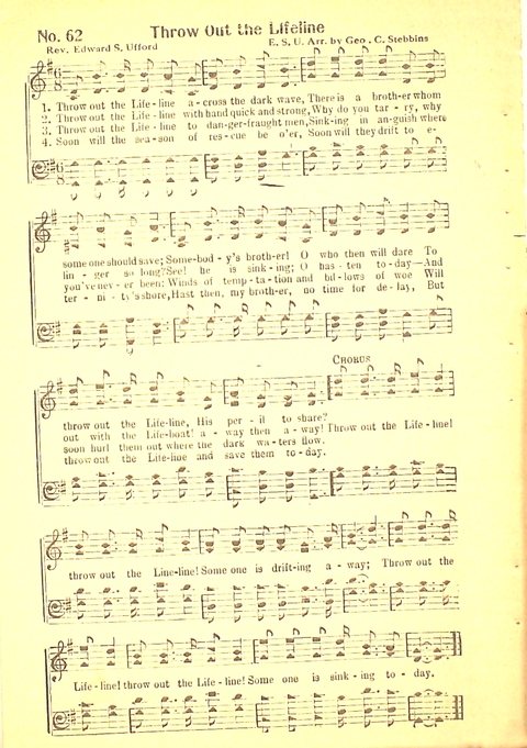 Favorite Songs and Hymns: a complete church hymnal page 63