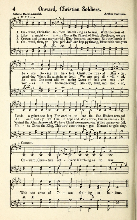 Favorite Selections from Victorious Service Songs: Designed for Conventions and Other Special Occasions page 4