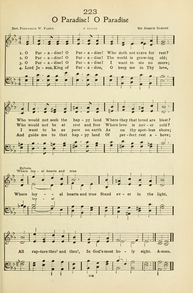 Gloria: a hymnal for use in Sunday schools, young people
