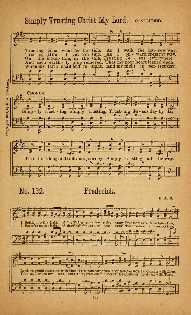 The Gospel Awakening: a collection of original and selected "hymns and spiritual songs" for the use in gospel meetings everywhere page 117