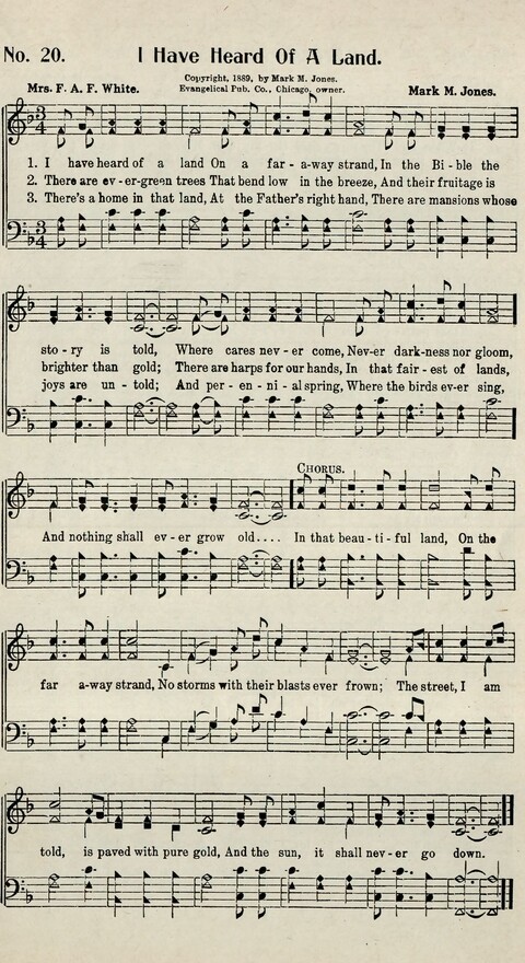 Greater Christian Hymns: a collection of spiritual songs and hymns for all occasions of Christian work and worship page 20