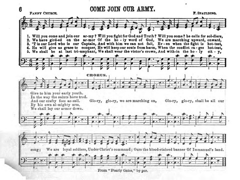 Gospel Echoes: A Choice Collection of Songs for Use in the Sunday-School, Prayer and Praise Meetings, and the Home Circle page 4