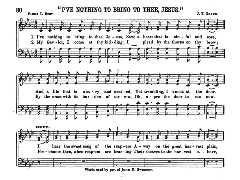 Gospel Echoes: A Choice Collection of Songs for Use in the Sunday-School, Prayer and Praise Meetings, and the Home Circle page 78
