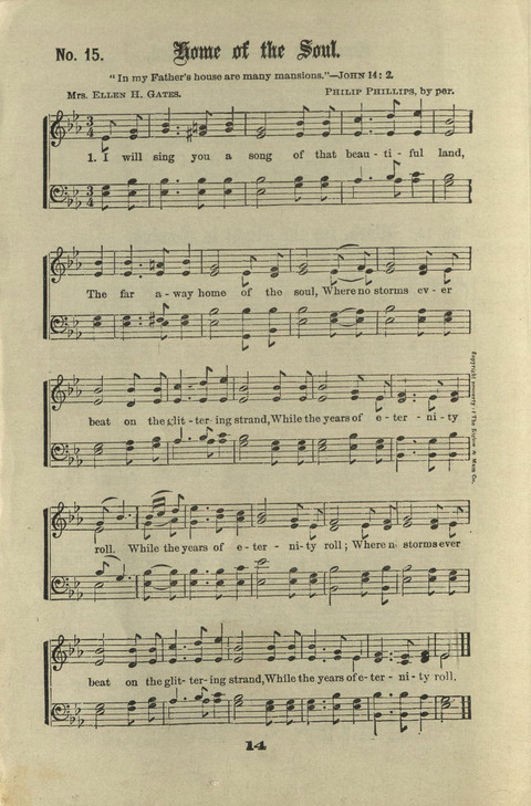 Gospel Hymns Nos. 1 to 6 page 14