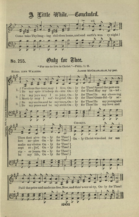 Gospel Hymns Nos. 1 to 6 page 261