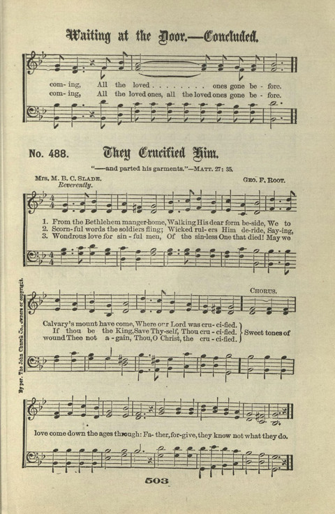 Gospel Hymns Nos. 1 to 6 page 503