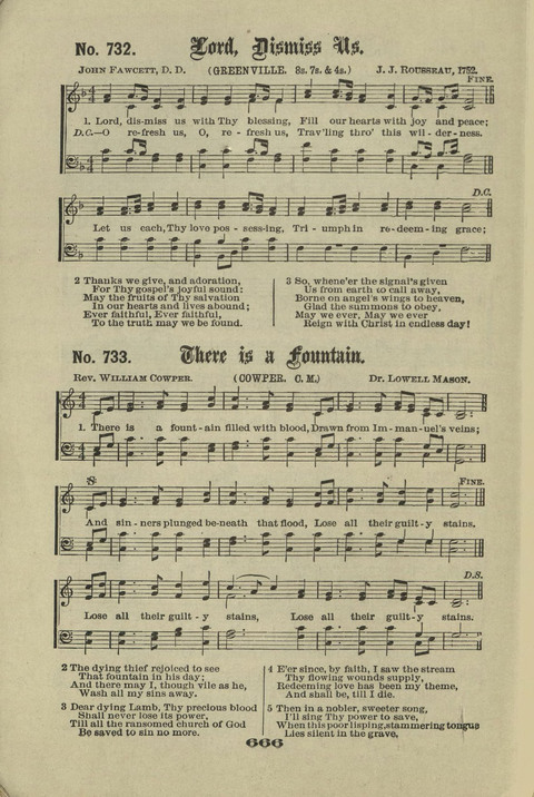 Gospel Hymns Nos. 1 to 6 page 666