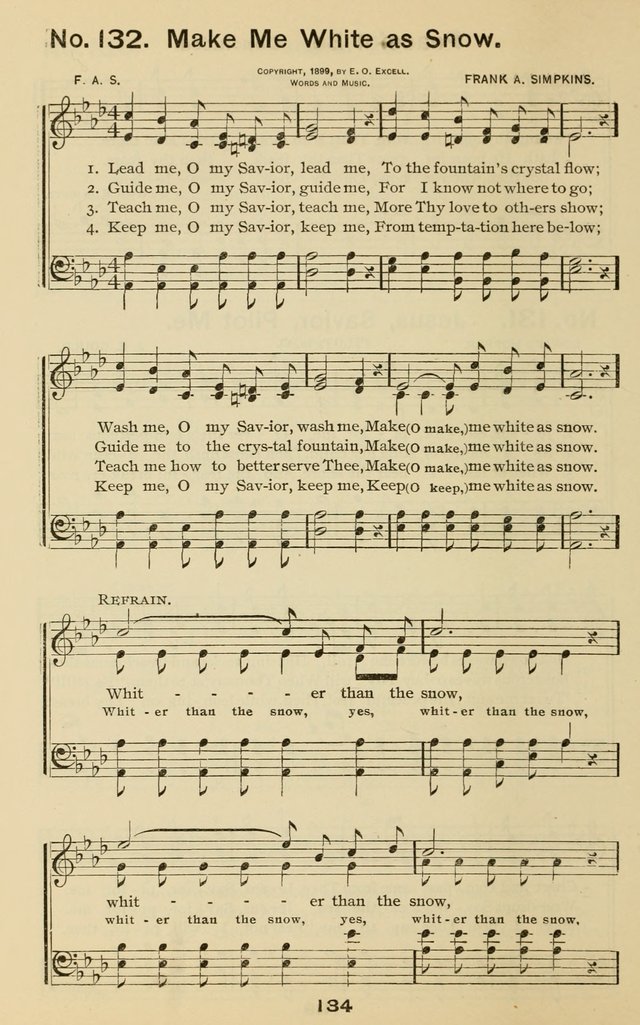 The Gospel Hymnal: for Sunday school and church work page 134