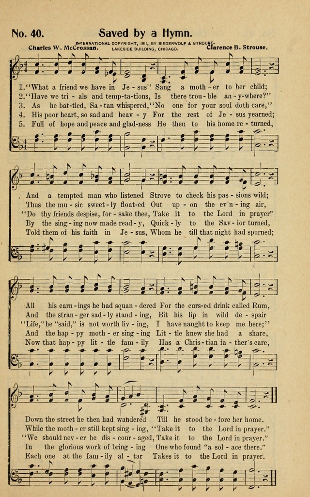 Gospel Hosannas: for church and Sabbath school, young people