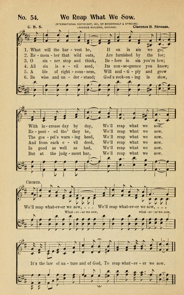 Gospel Hosannas: for church and Sabbath school, young people
