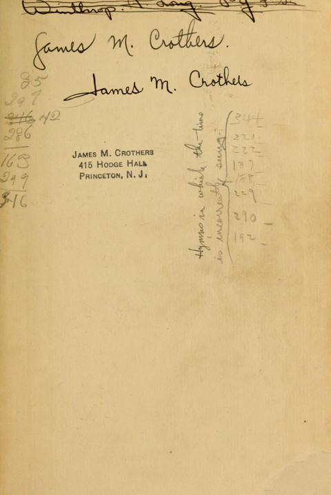 The Greatest Hymns page ii