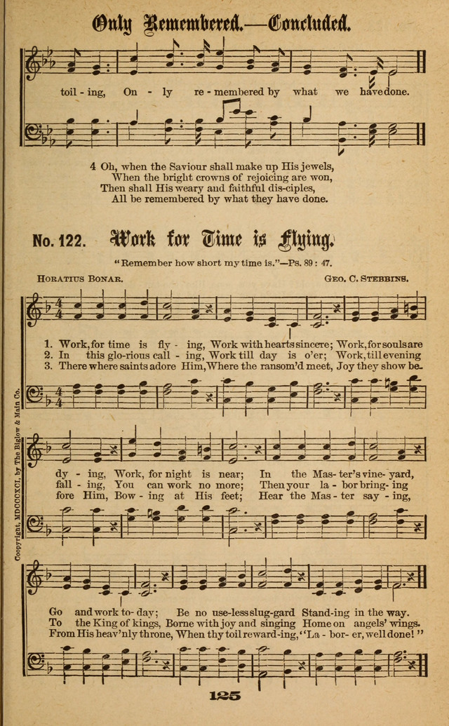 Gospel Hymns No. 6 page 121