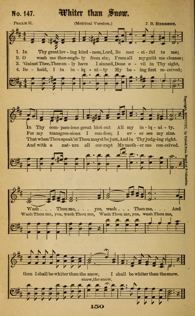 Gospel Hymns No. 6 page 146