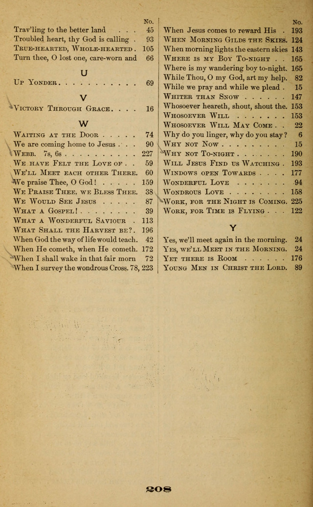 Gospel Hymns No. 6 page 204