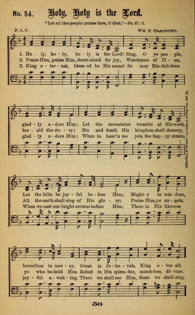 Gospel Hymns No. 6 page 52