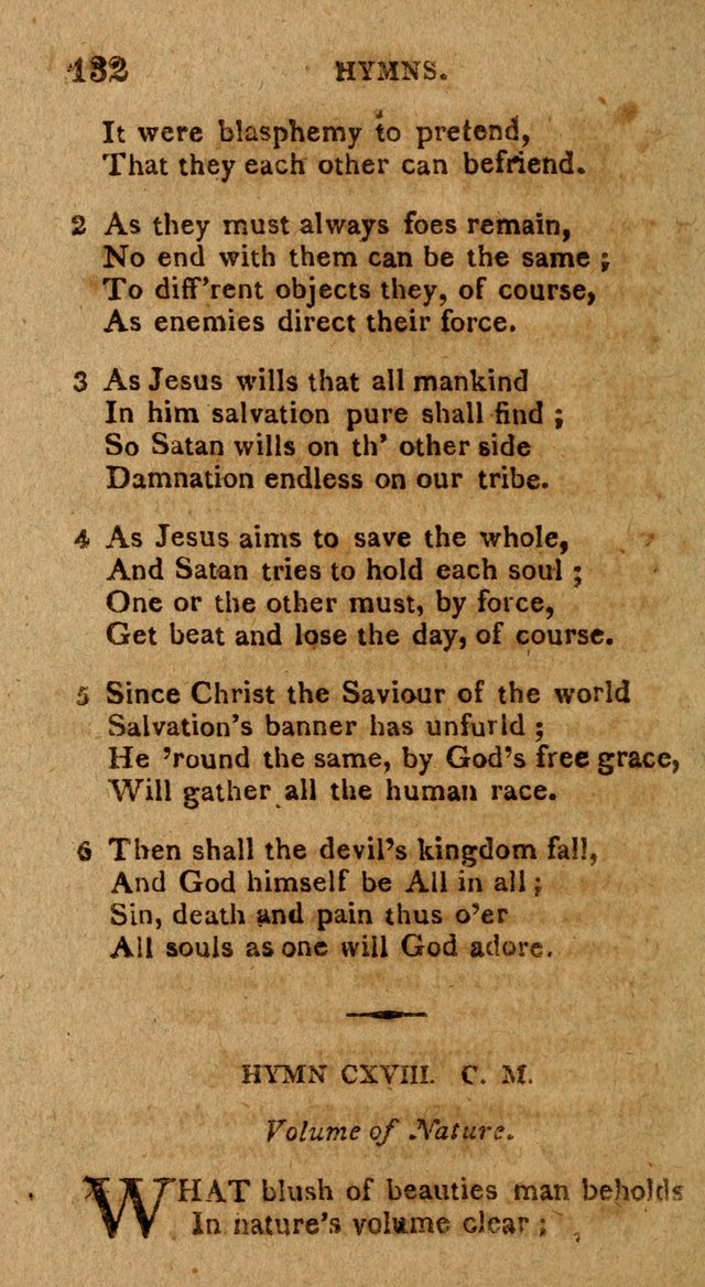 The Gospel Hymn Book: being a selection of hymns, composed by different authors designed for the use of the church universal and adapted to public and private devotion page 134