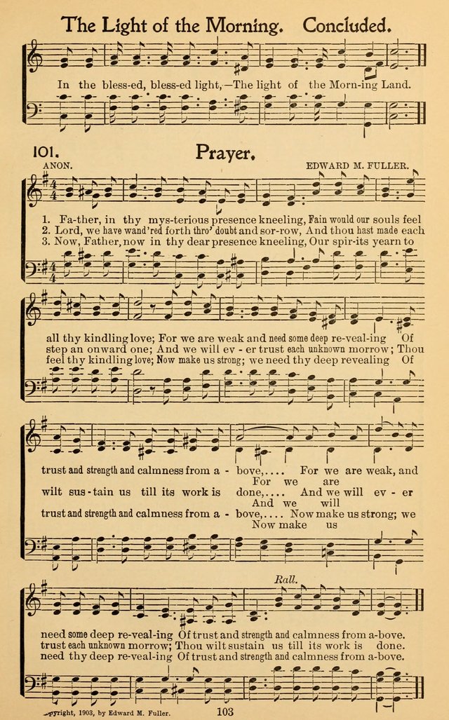 The Gospel Hymn Book: a collection of new and standard hymns for Sunday Schools, Young People