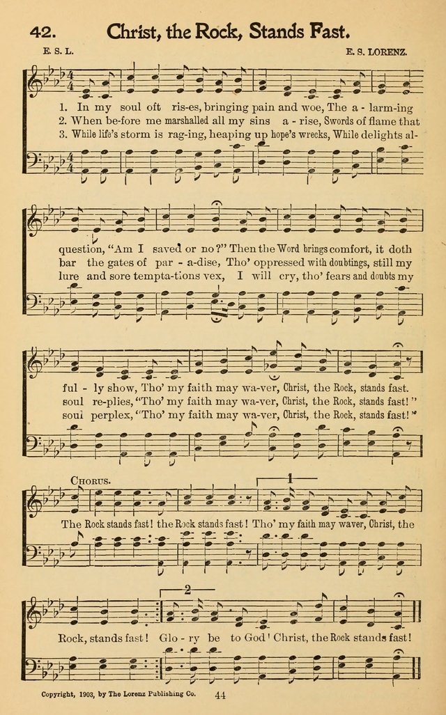 The Gospel Hymn Book: a collection of new and standard hymns for Sunday Schools, Young People