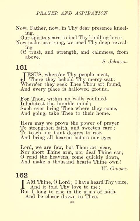 The Golden Hymn Book page 130