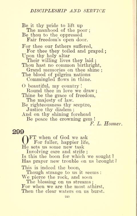 The Golden Hymn Book page 240