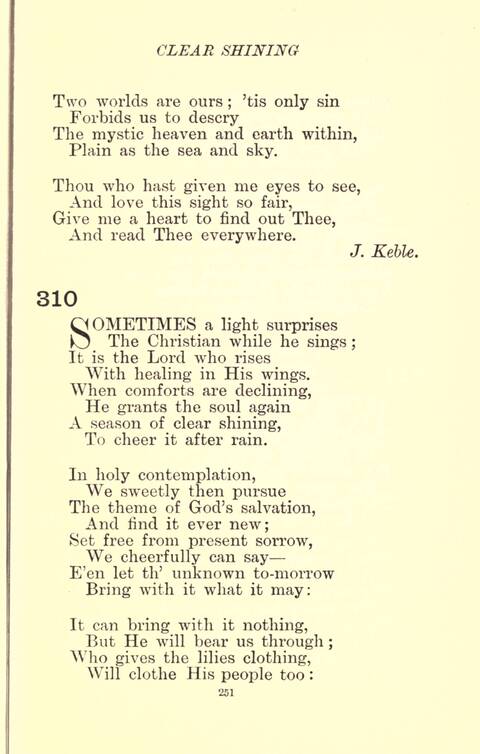 The Golden Hymn Book page 251