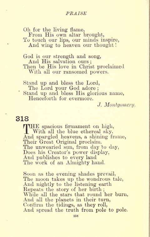 The Golden Hymn Book page 258