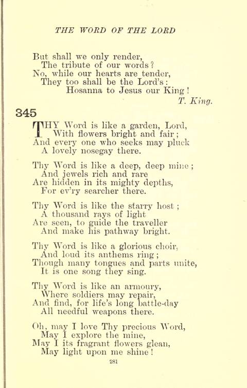 The Golden Hymn Book page 281